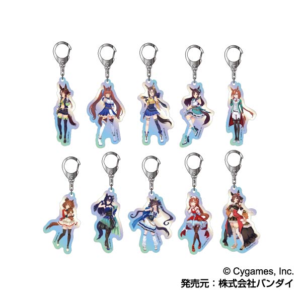『ウマ娘 プリティーダービー』オーロラアクリルキーホルダー B BOX